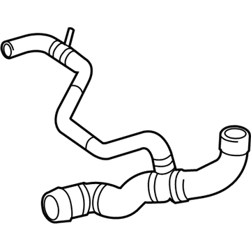 2011 Mercedes-Benz CL550 Radiator Hose - 221-501-27-91