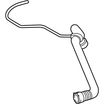 Mercedes-Benz CL55 AMG Radiator Hose - 220-501-01-82