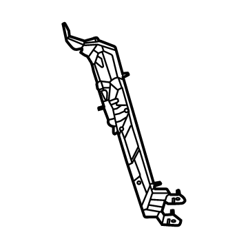 Mercedes-Benz 223-545-61-02 Control Module Bracket