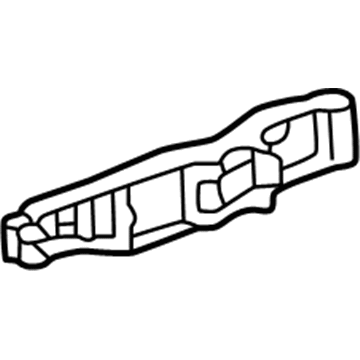 Mercedes-Benz 163-760-05-34 Handle, Outside Mount Plate