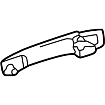 Mercedes-Benz 163-760-02-70 Handle, Outside