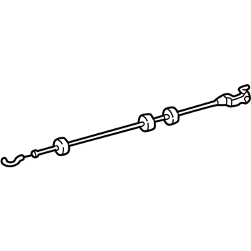 Mercedes-Benz 163-760-01-04 Lock Cable