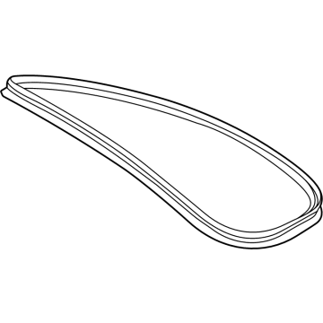 2018 Mercedes-Benz AMG GT C Weather Strip - 190-693-08-00