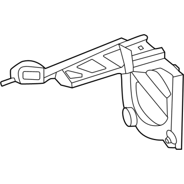 Mercedes-Benz 297-545-08-00 Rear Bracket