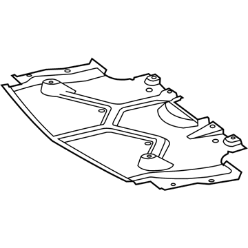 Mercedes-Benz 251-524-08-30 Front Shield