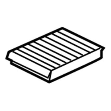 Mercedes-Benz C300 Cabin Air Filter - 166-830-02-18