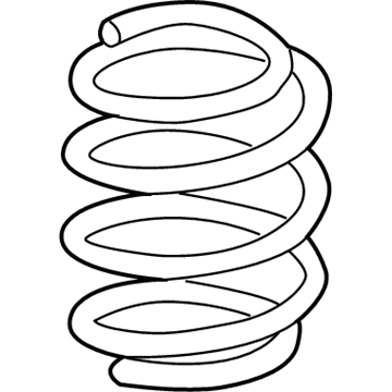 Mercedes-Benz 212-321-06-04 Coil Spring