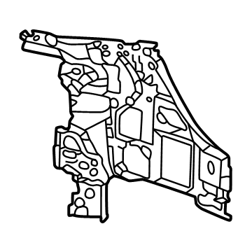 Mercedes-Benz 206-880-81-01 Rear Mount