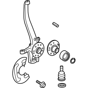 Mercedes-Benz ML63 AMG Steering Knuckle - 164-330-10-20