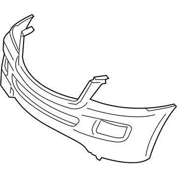 Mercedes-Benz 164-880-49-04-9999 Bumper Cover