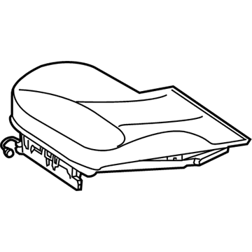 Mercedes-Benz 230-910-52-06-9E38 Cushion Assembly