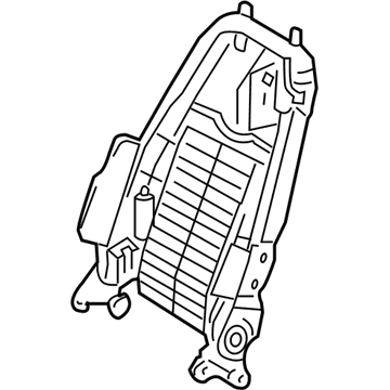 Mercedes-Benz 230-910-11-34 Seat Back Frame