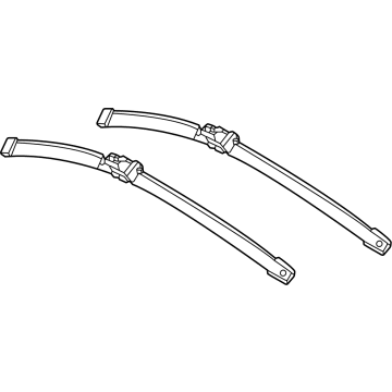 Mercedes-Benz SL55 AMG Wiper Blade - 232-820-73-00