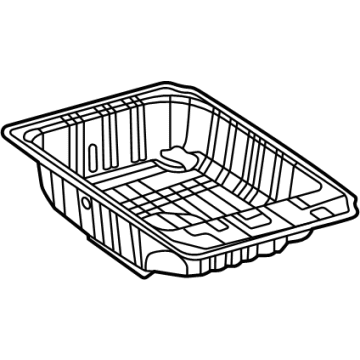 Mercedes-Benz 290-610-08-00 Rear Floor Pan