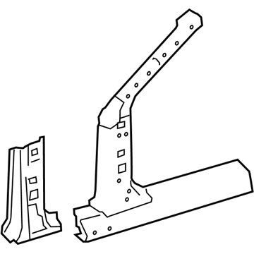 Mercedes-Benz 217-630-29-01 Aperture Reinforcement