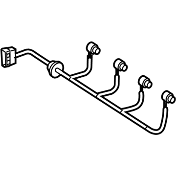 Mercedes-Benz 204-540-07-08 Wire Harness