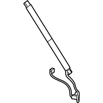 Mercedes-Benz GLS550 Lift Support - 166-890-01-00