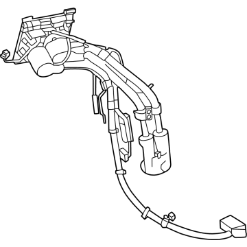 Mercedes-Benz 295-540-93-18 ELECTRICAL WIRING HARNESS