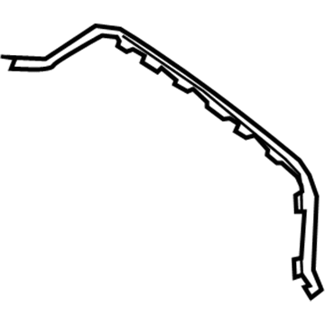 Mercedes-Benz 217-885-25-21 Center Molding