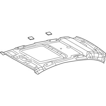 Mercedes-Benz 253-690-69-02-7P58 Headliner