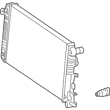 Mercedes-Benz 906-500-01-02 Radiator