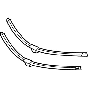 2010 Mercedes-Benz C350 Wiper Blade - 204-820-13-00