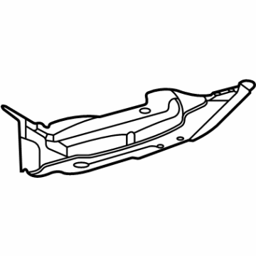 2021 Mercedes-Benz S580 Exhaust Heat Shield - 223-682-15-00