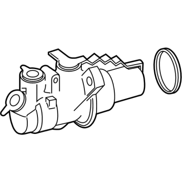 Mercedes-Benz 223-430-62-00 MASTER BRAKE CYLINDER