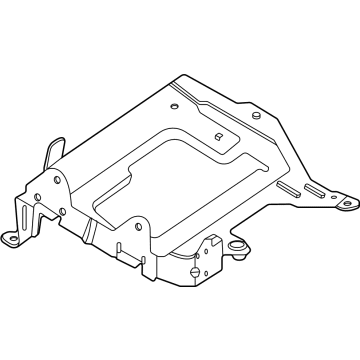 Mercedes-Benz 296-545-41-00 Fuse Box Bracket