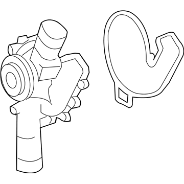 2008 Mercedes-Benz ML63 AMG Water Pump - 156-200-06-01-80