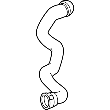 2013 Mercedes-Benz ML350 Radiator Hose - 166-500-04-75