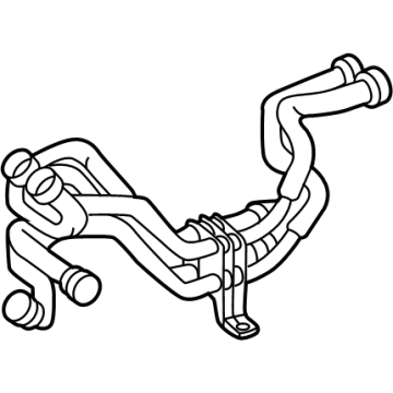 2022 Mercedes-Benz EQB 350 Radiator Hose - 243-500-51-00