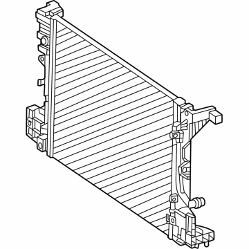 Mercedes-Benz EQB 250 Radiator - 247-500-40-00