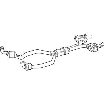 Mercedes-Benz 230-490-46-19-80 Catalytic Converter