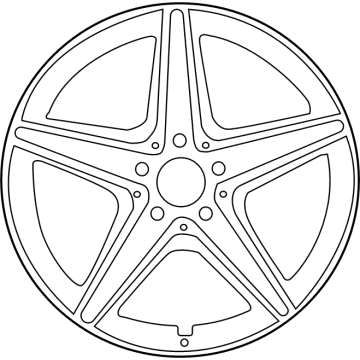 Mercedes-Benz 290-401-04-00-7Y51 Wheel