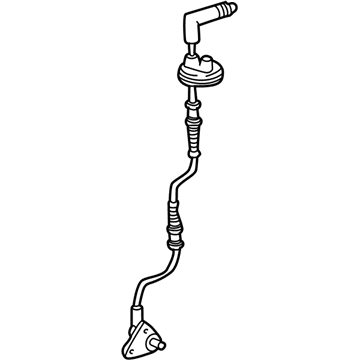 1999 Mercedes-Benz E430 ABS Wheel Speed Sensor - 210-540-48-10