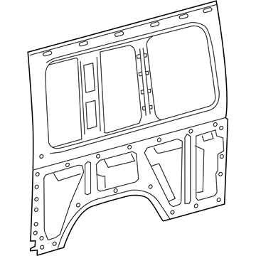 Mercedes-Benz 906-636-48-60 SIDE PANEL