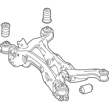 Mercedes-Benz 242-350-00-00 Suspension Crossmember