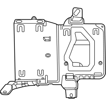 Mercedes-Benz 206-545-24-00 Fuse & Relay Box Bracket