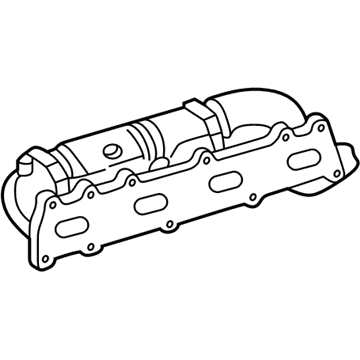 2000 Mercedes-Benz SLK230 Exhaust Manifold - 111-140-48-09