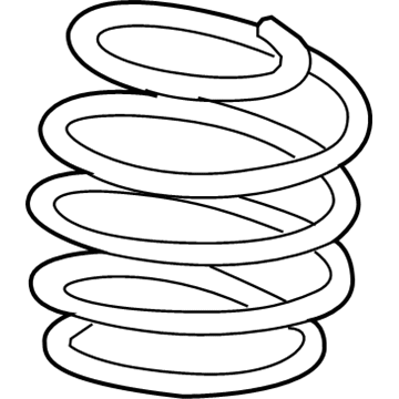 Mercedes-Benz 177-321-33-00 Coil Spring