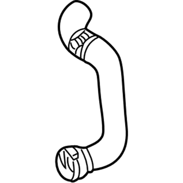 2012 Mercedes-Benz SL550 Radiator Hose - 230-501-33-82