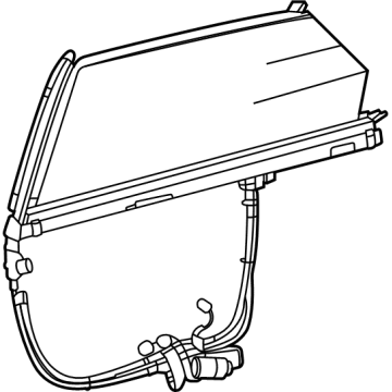 Mercedes-Benz 167-810-54-05-9051 Sunshade