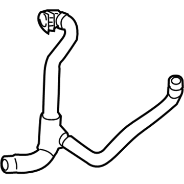 2016 Mercedes-Benz SL63 AMG Radiator Hose - 231-500-13-75