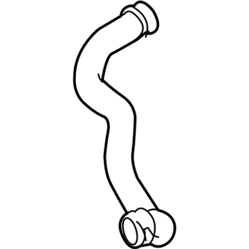 Mercedes-Benz 204-501-29-82 Lower Hose