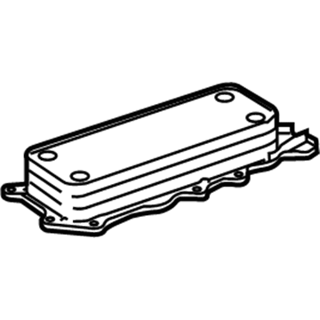 Mercedes-Benz 642-180-01-65 Oil Cooler