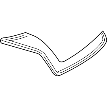 Mercedes-Benz 216-750-04-98 Weatherstrip