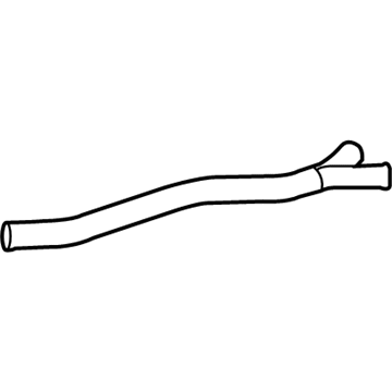 Mercedes-Benz 164-492-09-04 Center Pipe