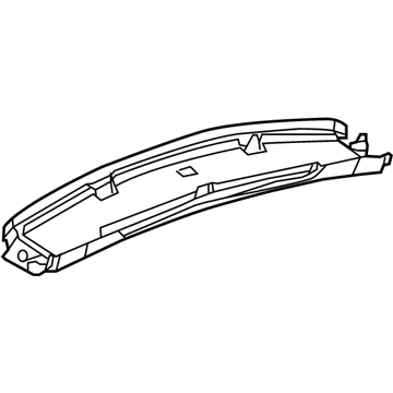 Mercedes-Benz 292-740-06-00-9051 Upper Trim