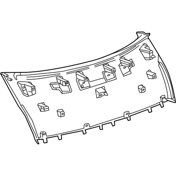 Mercedes-Benz 292-740-00-70-9051 Trim Panel